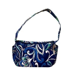 Vera Bradley Mediterranean Blue Maggie small Purse Handbag